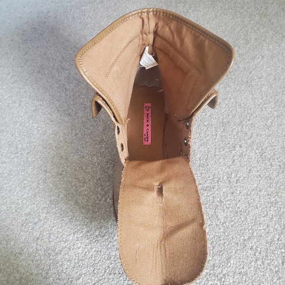 Rock Candy   Women's Spray paint Combat Boots - Picture 5 of 16